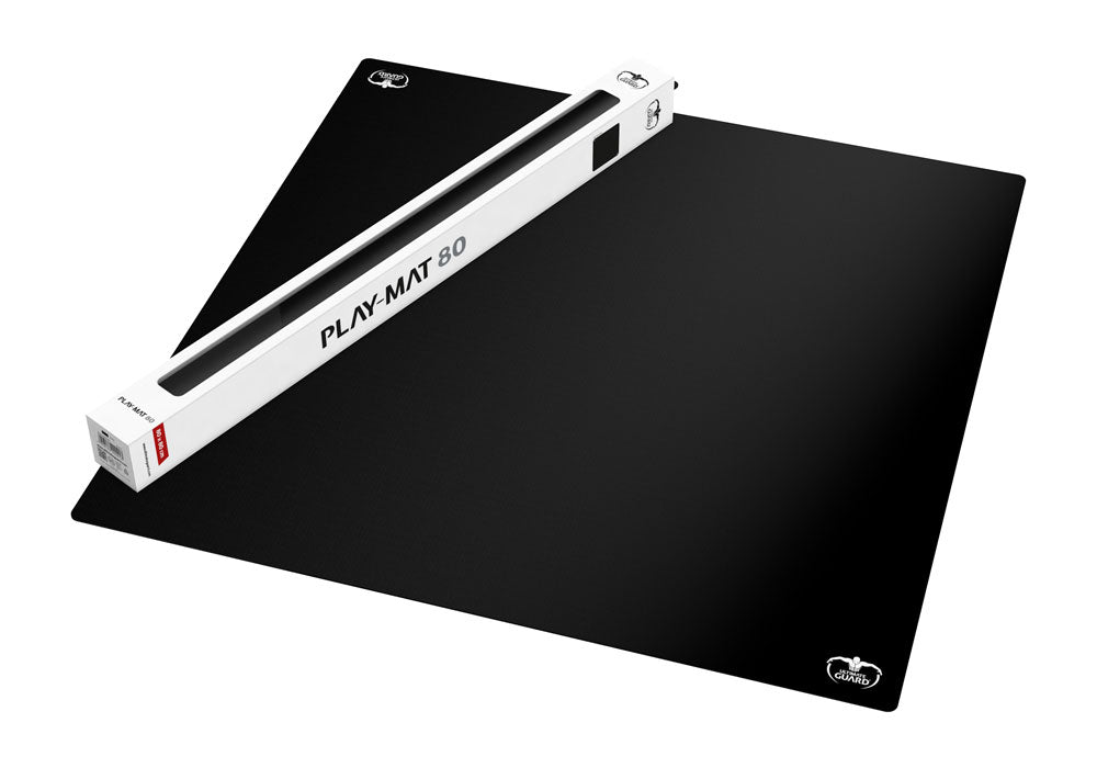Ultimate Guard tapis de jeu 80 Monochrome Noir 80 x 80 cm