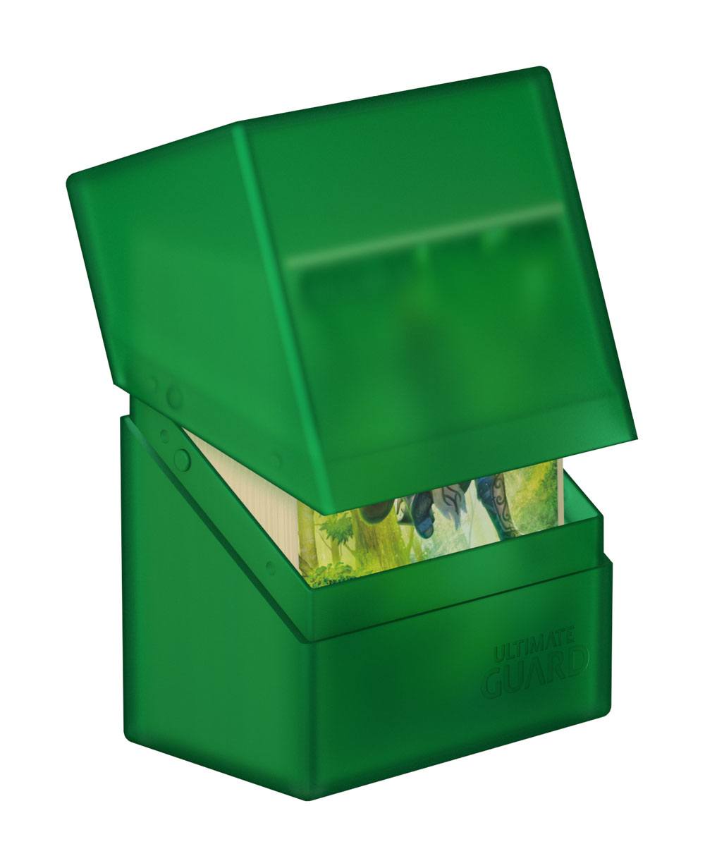 Ultimate Guard Boulder Deck Case 60+ taille standard Emerald