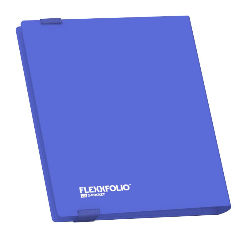 Ultimate Guard Flexxfolio 20 - 2-Pocket - Bleu