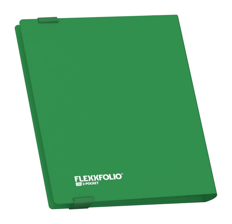 Ultimate Guard Flexxfolio 20 - 2-Pocket - Vert