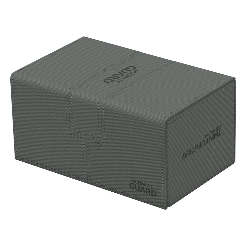 Ultimate Guard Twin Flip`n`Tray 160+ XenoSkin Monocolor Gris