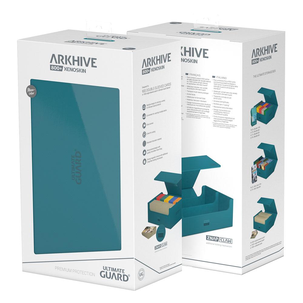Ultimate Guard Arkhive 800+ XenoSkin Monocolor Bleu Pétrole
