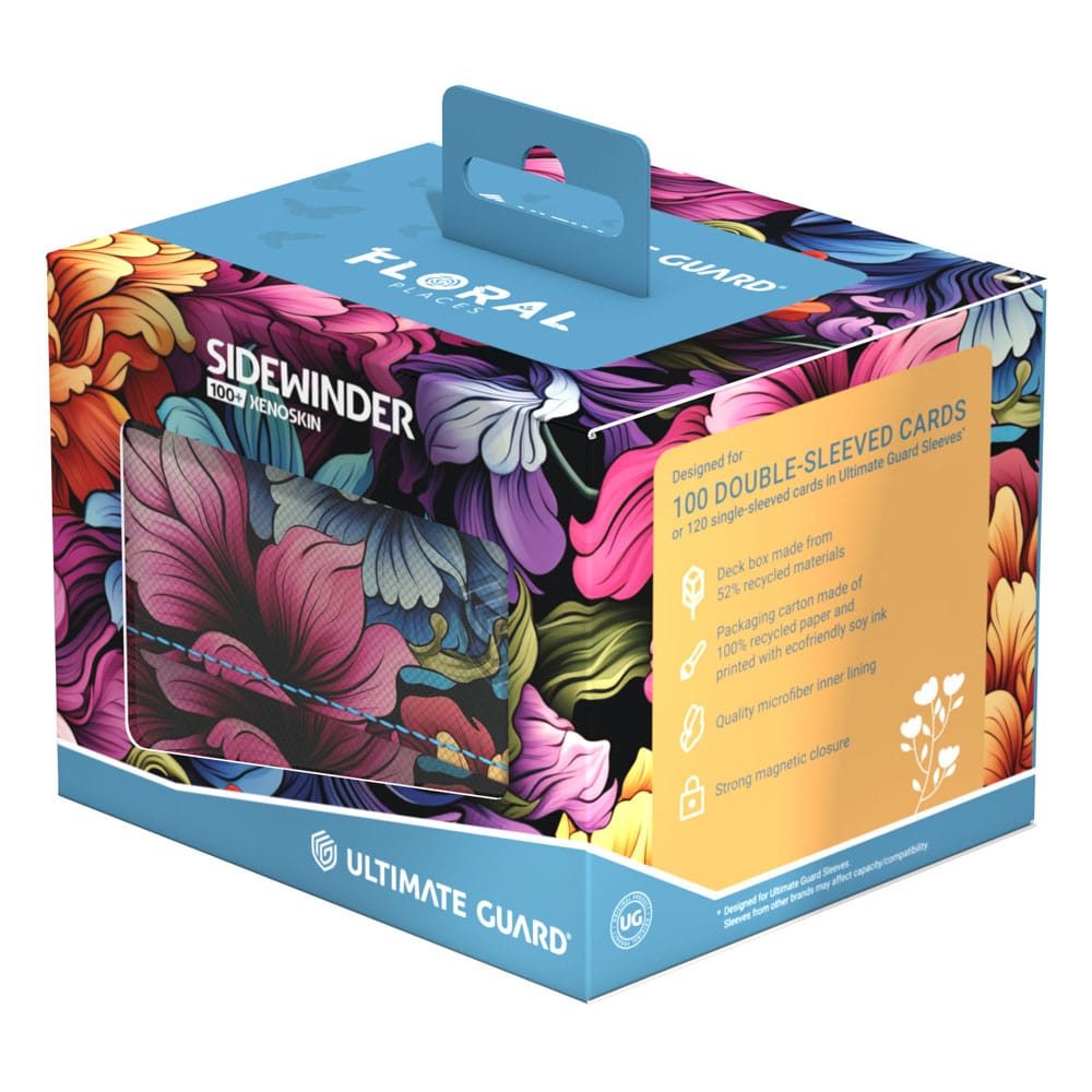 Ultimate Guard Sidewinder 100+ Xenoskin "Floral Places" - Springbloom Meadow