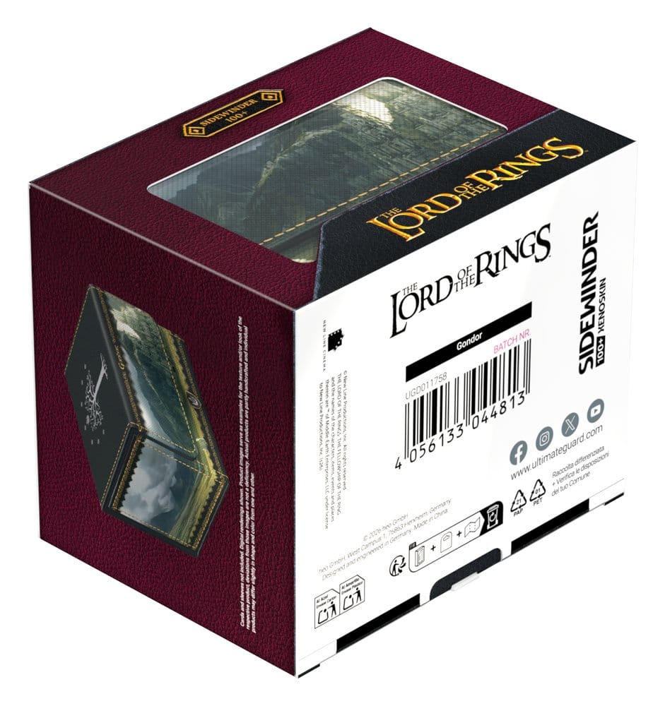 Ultimate Guard Sidewinder 100+ Xenoskin The Lord of the Rings™ "Places of Middle-earth" - Gondor