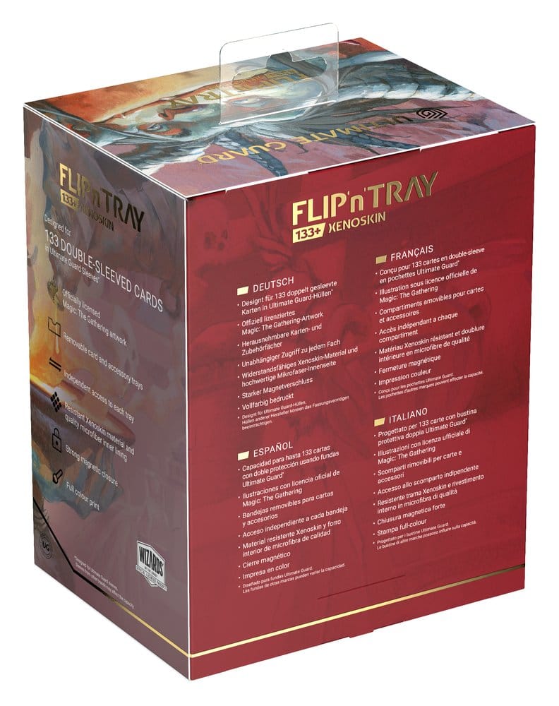 Ultimate Guard Flip'n'Tray 133+ Xenoskin Magic: The Gathering "Lorwyn Eclipsed" - Grub, Storied Matriarch