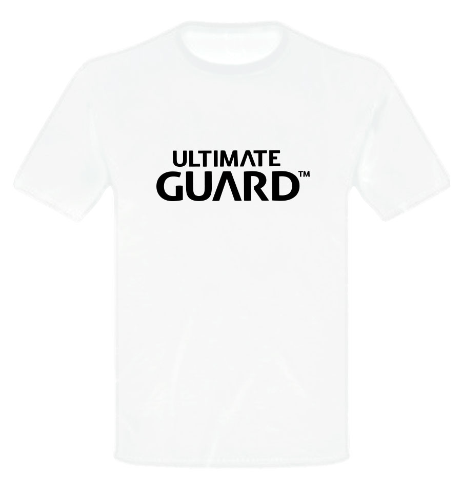 Ultimate Guard T-Shirt Wordmark Blanc (XXL)