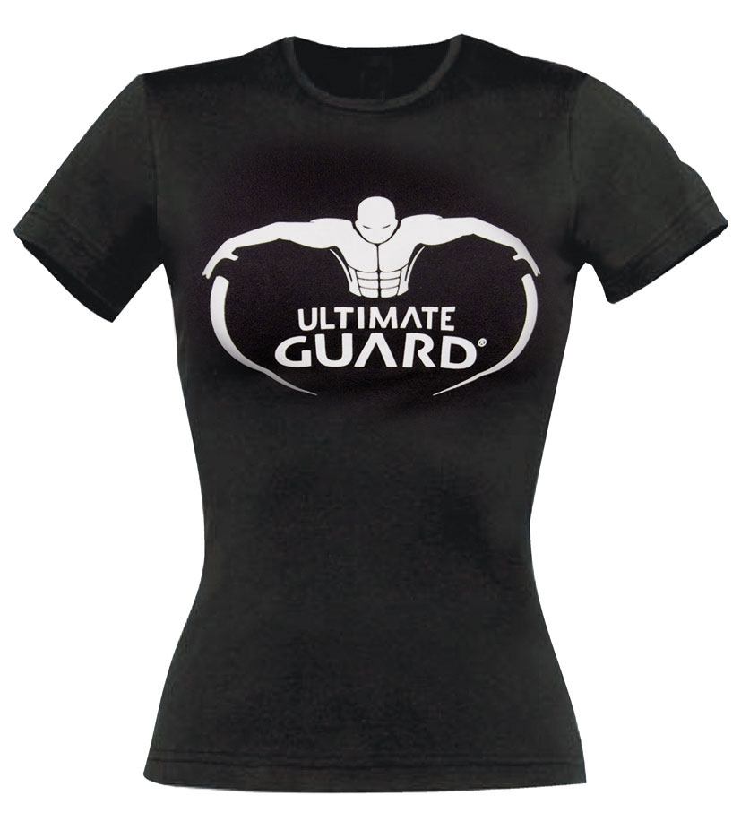 Ultimate Guard T-Shirt femme Logo Noir (XL)