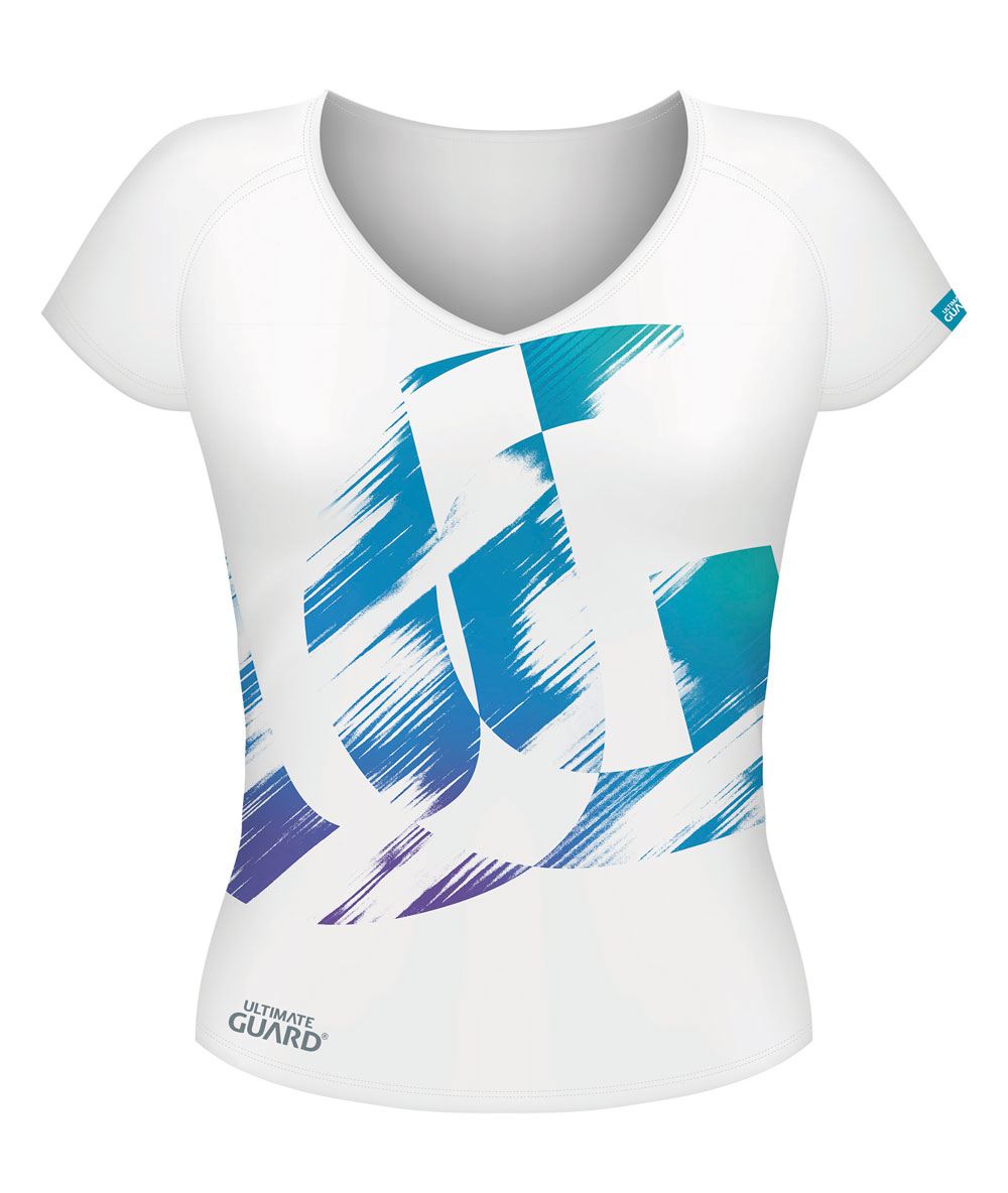 Ultimate Guard T-Shirt femme UG Distressed Blanc (L)
