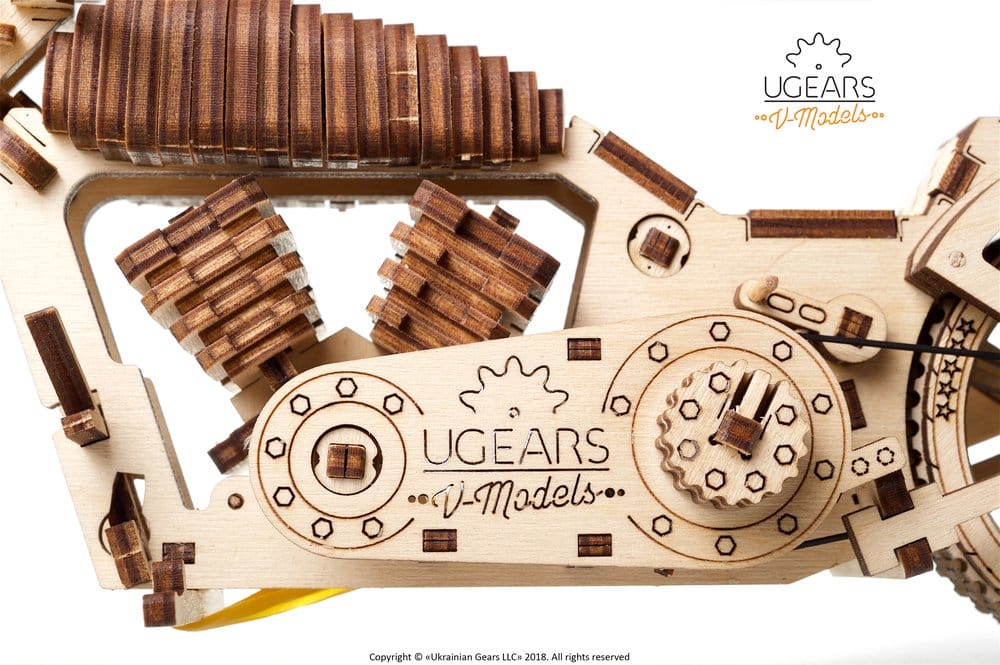 Ugears puzzle en bois 3D Moto VM-02