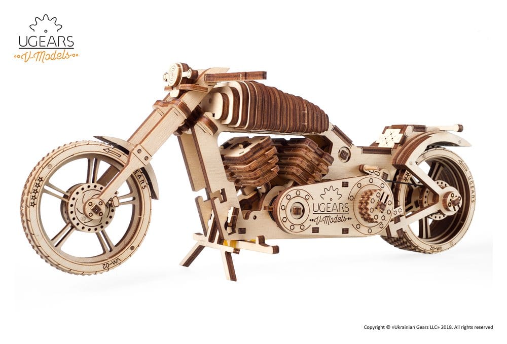 Ugears puzzle en bois 3D Moto VM-02