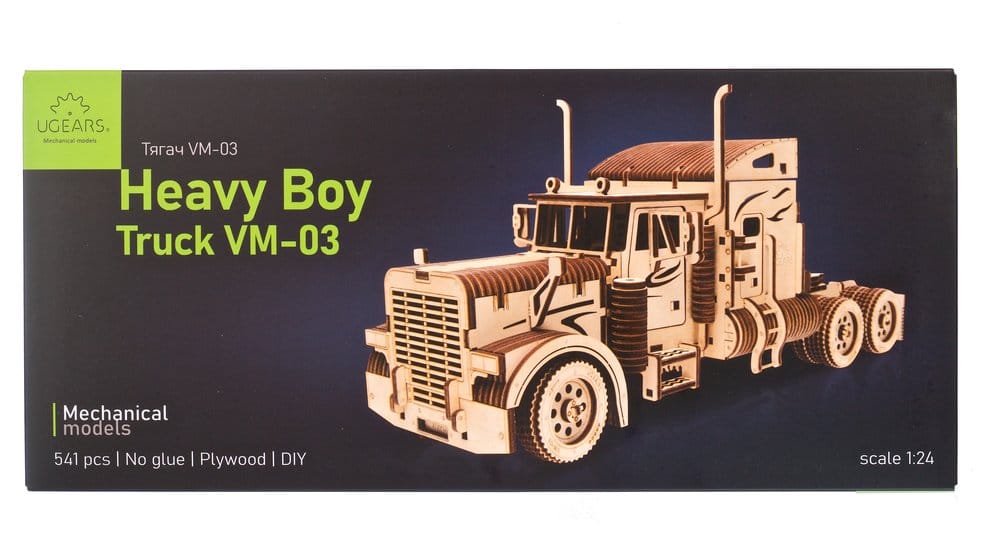 Ugears puzzle en bois 3D Heavy Boy Truck VM-03