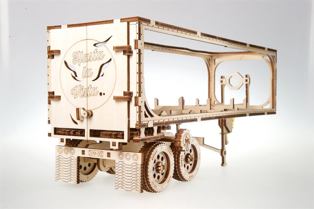 Ugears puzzle en bois 3D Remorque pour camion Heavy Boy VM-03