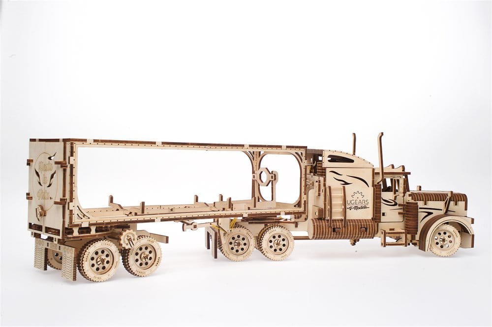 Ugears puzzle en bois 3D Remorque pour camion Heavy Boy VM-03