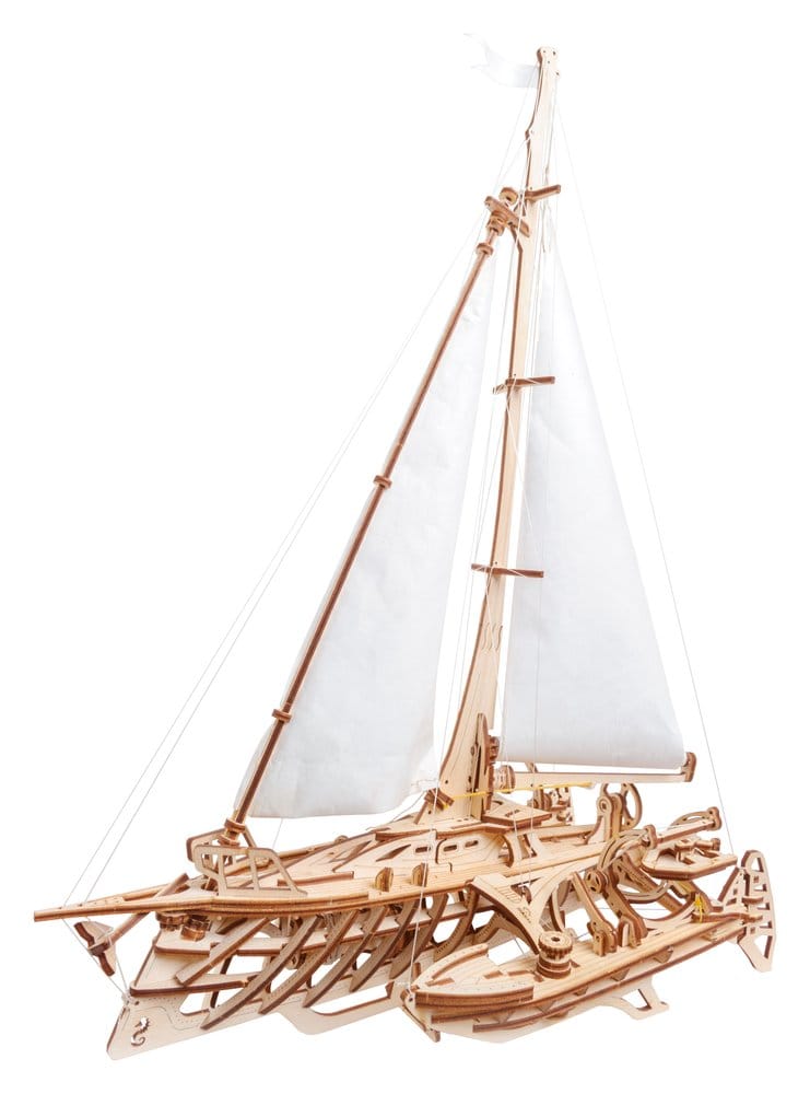 Ugears puzzle en bois 3D Trimaran Merihobus