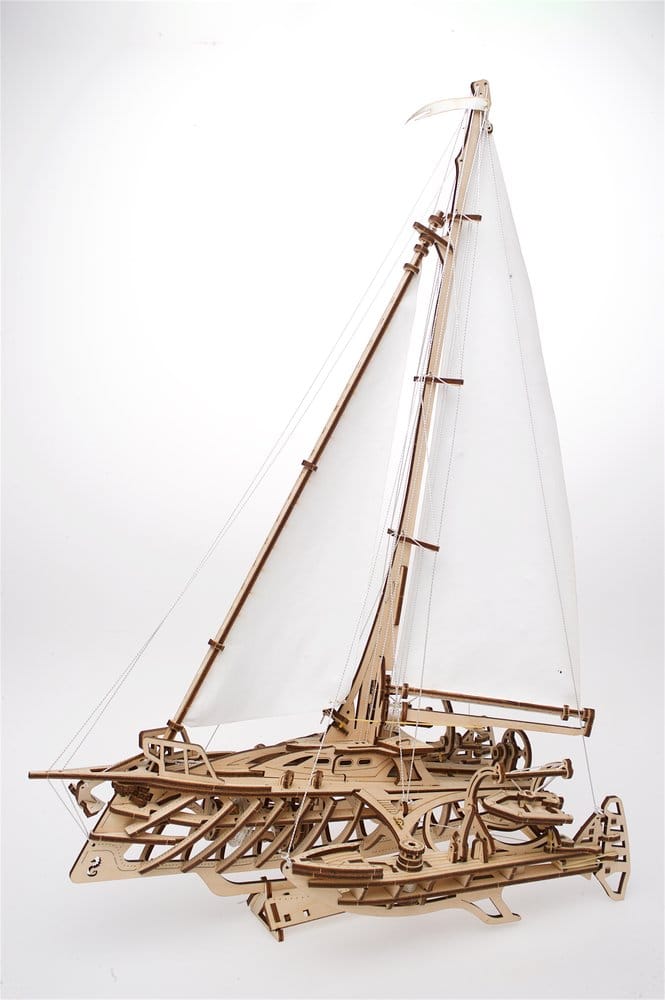 Ugears puzzle en bois 3D Trimaran Merihobus