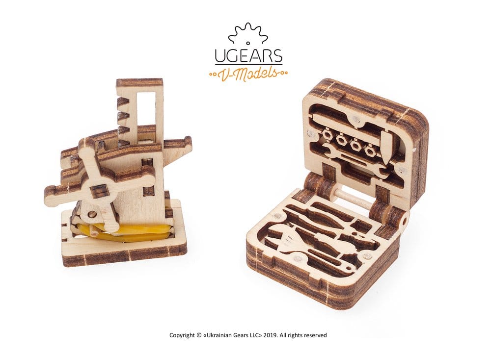 Ugears puzzle en bois 3D Cabriolet Dream VM-05