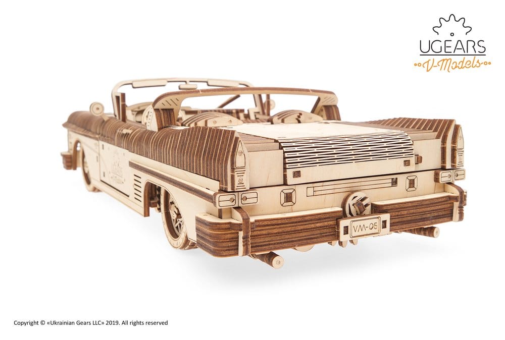 Ugears puzzle en bois 3D Cabriolet Dream VM-05
