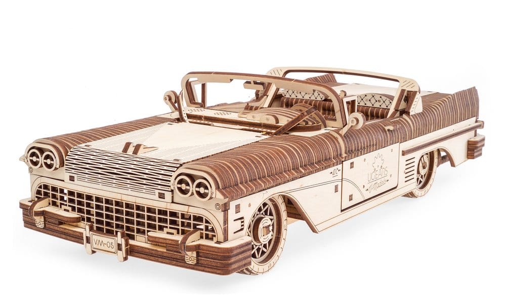 Ugears puzzle en bois 3D Cabriolet Dream VM-05