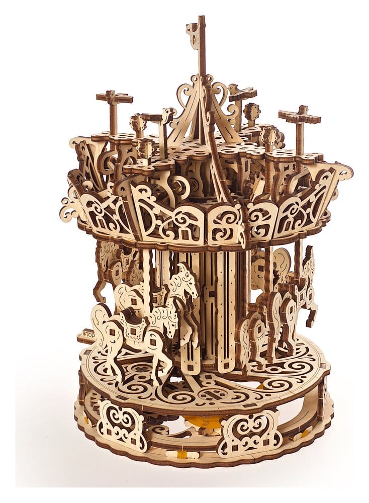 Ugears puzzle en bois 3D Carrousel