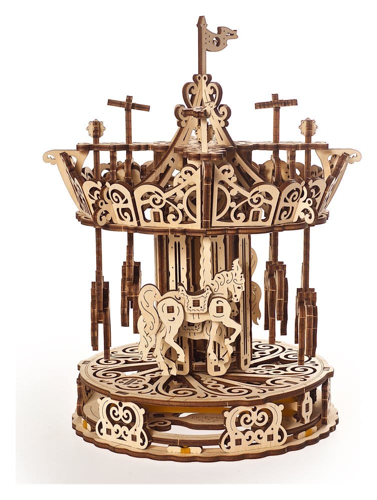 Ugears puzzle en bois 3D Carrousel