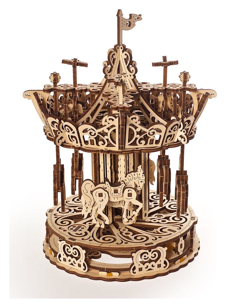 Ugears puzzle en bois 3D Carrousel