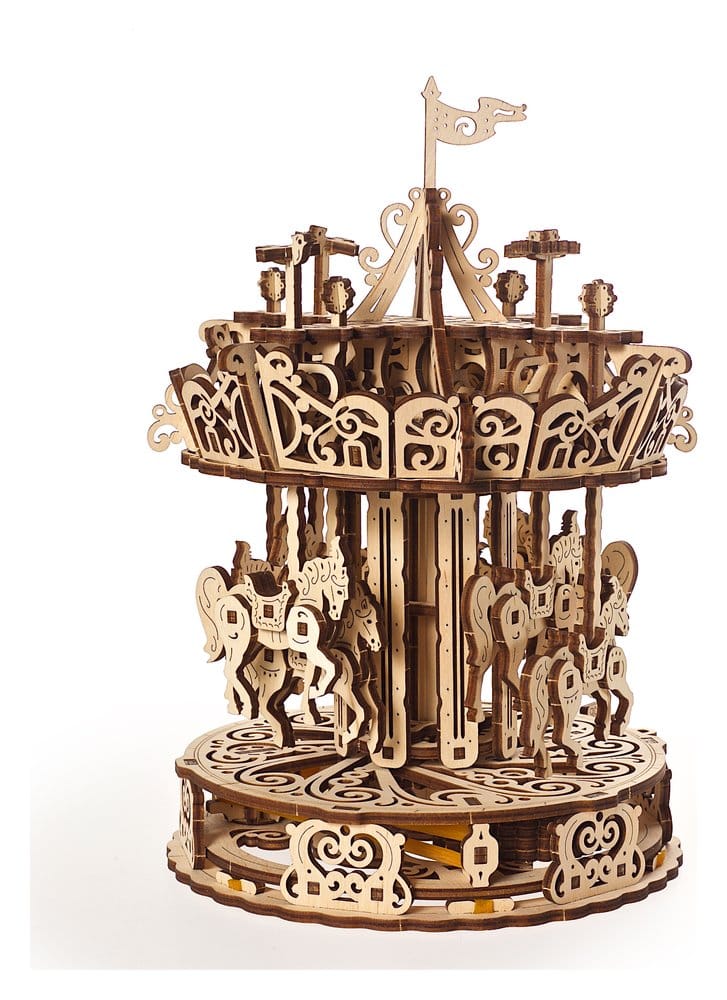 Ugears puzzle en bois 3D Carrousel