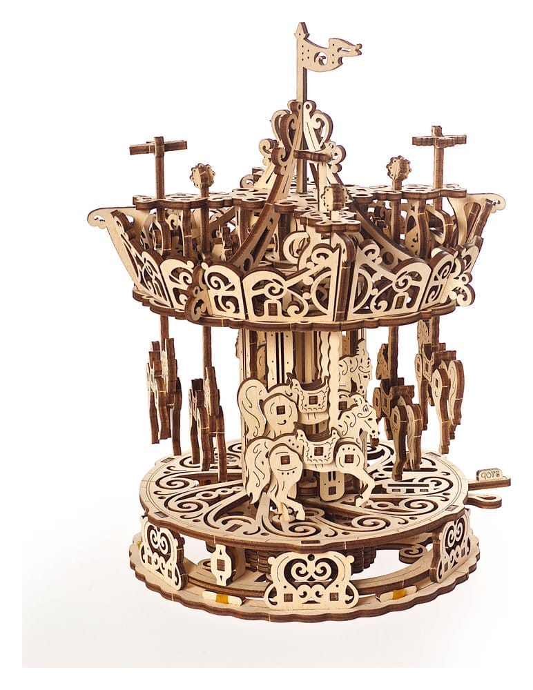 Ugears puzzle en bois 3D Carrousel