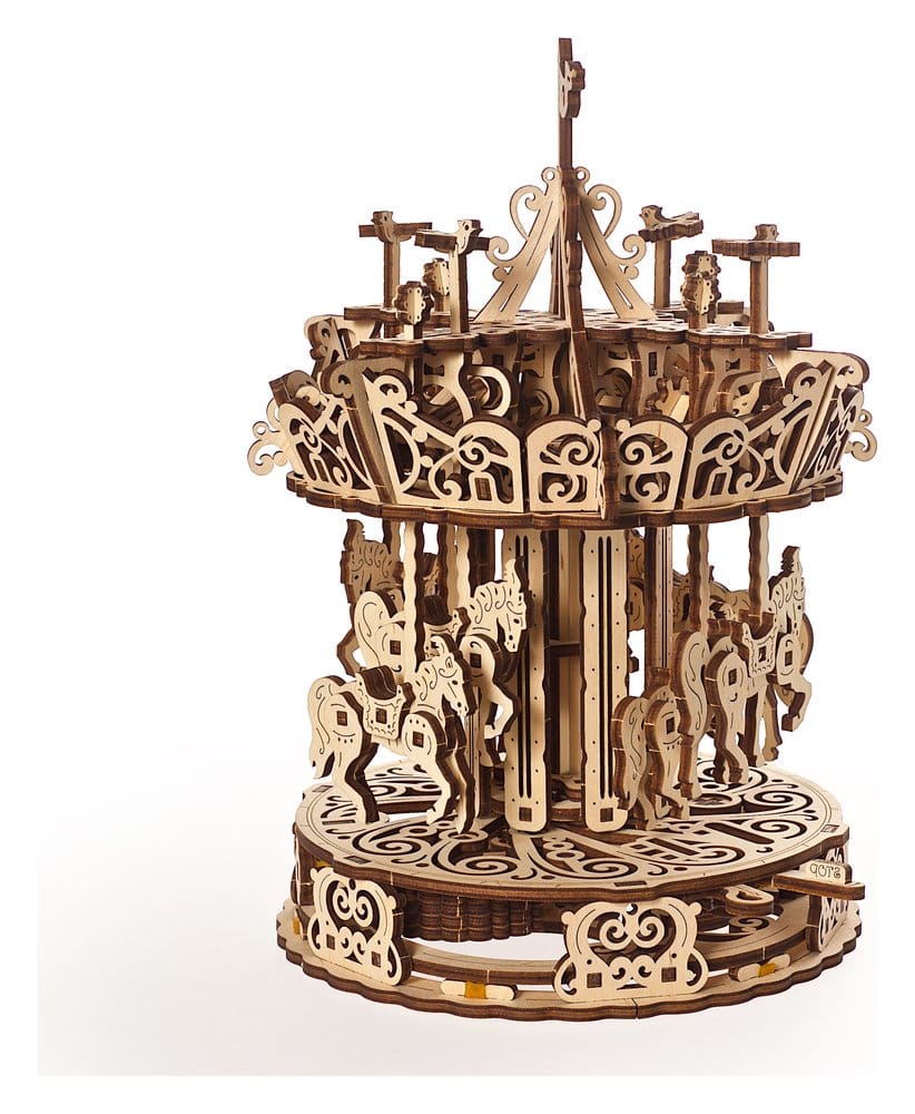 Ugears puzzle en bois 3D Carrousel