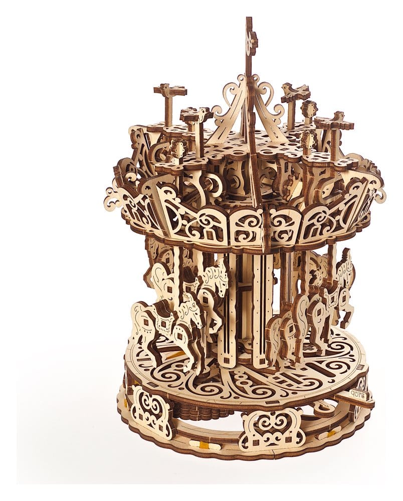 Ugears puzzle en bois 3D Carrousel