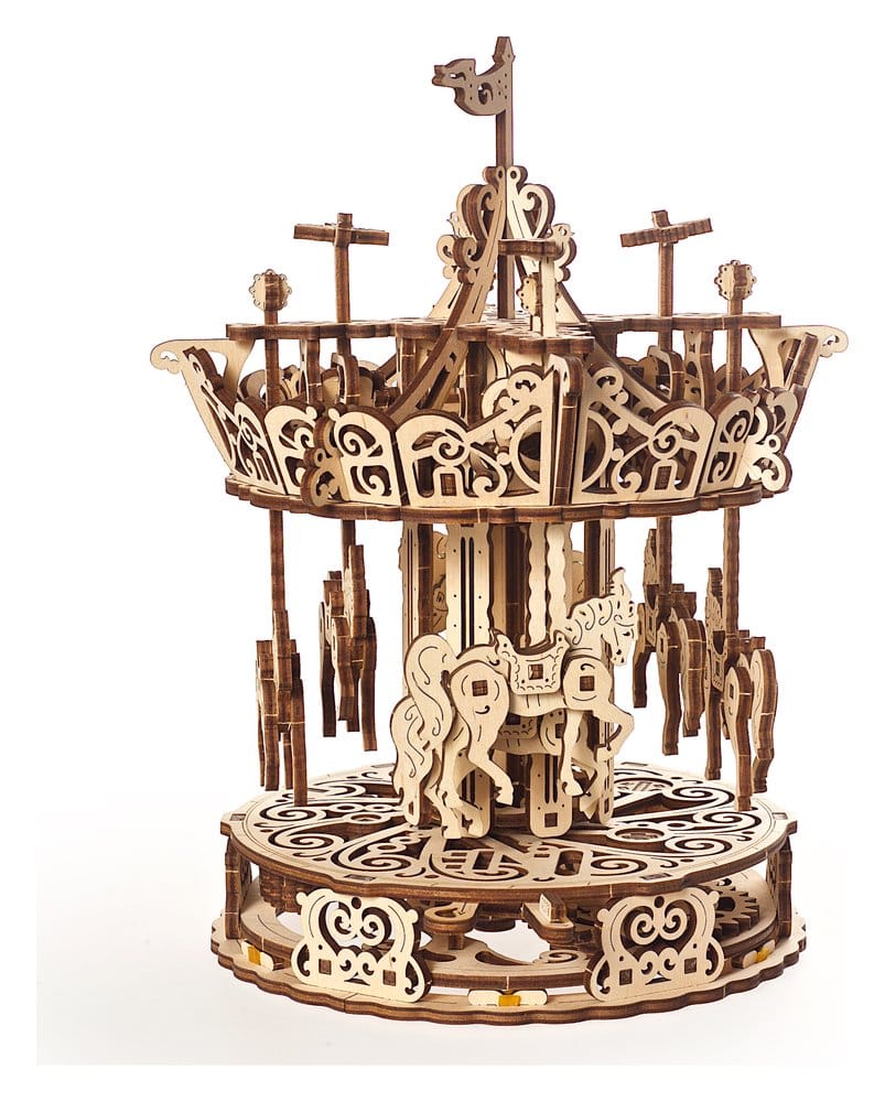 Ugears puzzle en bois 3D Carrousel