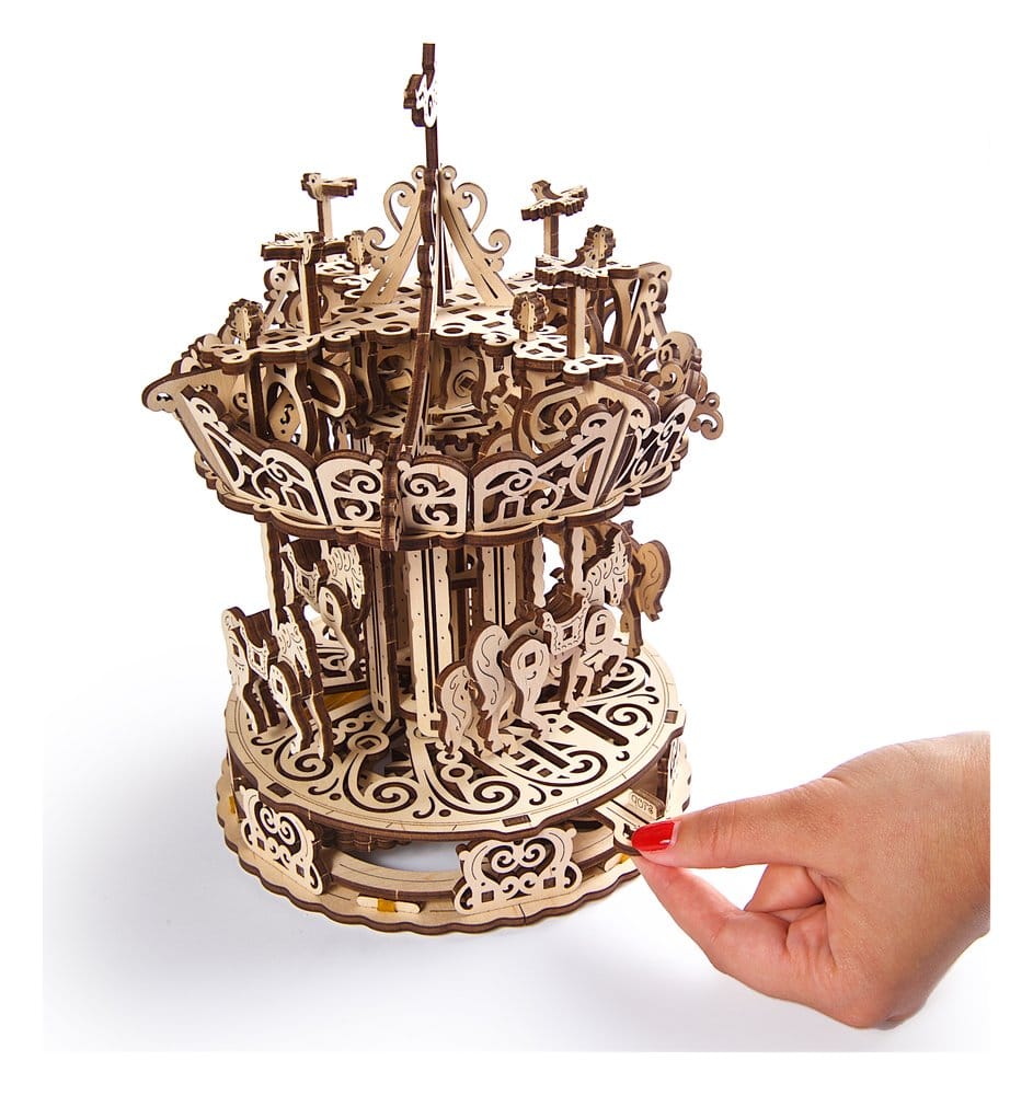 Ugears puzzle en bois 3D Carrousel