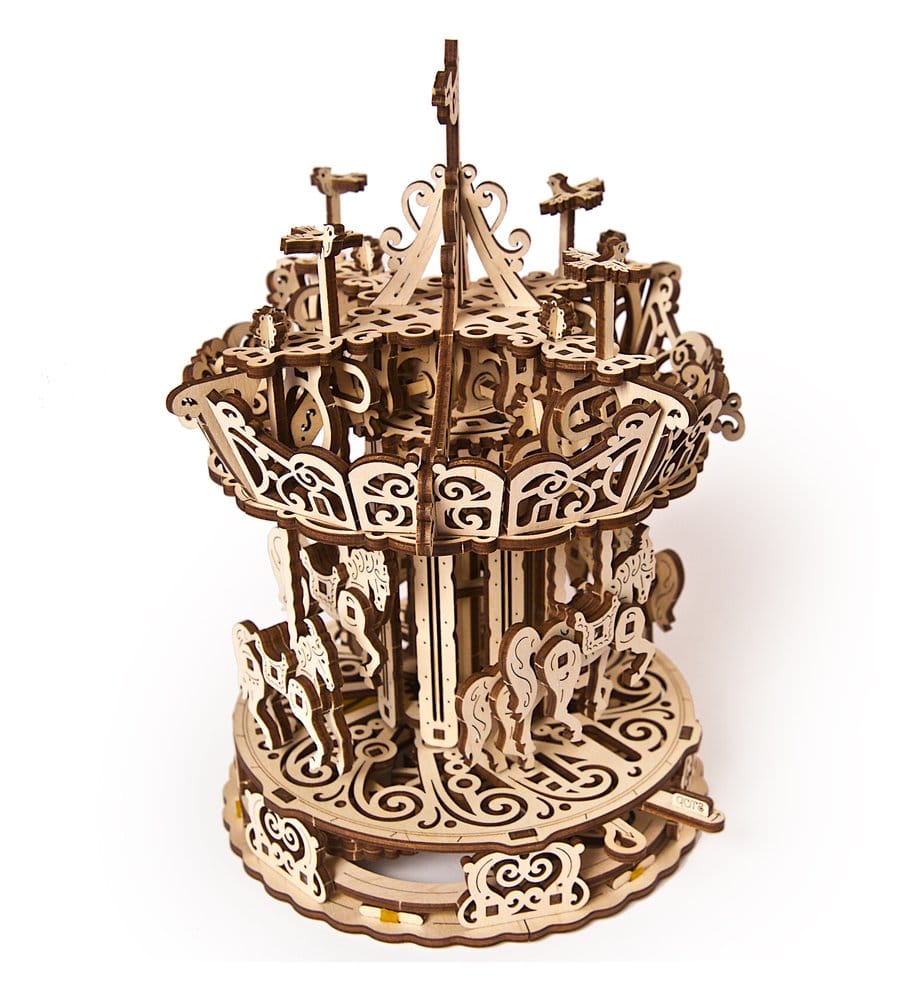 Ugears puzzle en bois 3D Carrousel