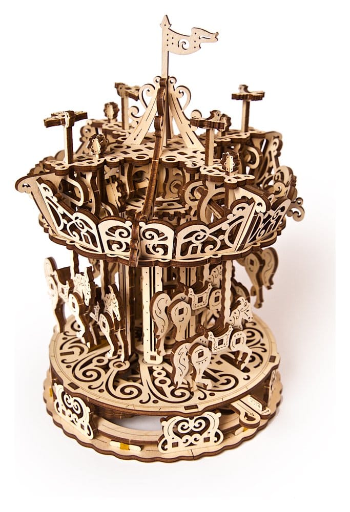 Ugears puzzle en bois 3D Carrousel