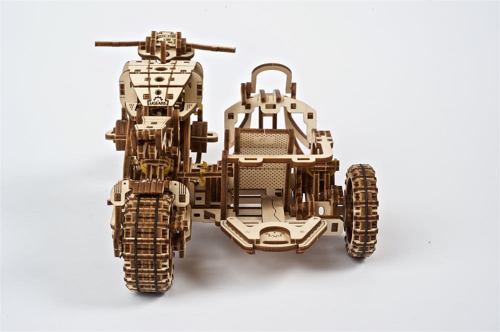 Ugears maquette en bois Scrambler UGR-10 avec side-car