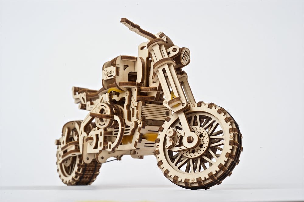 Ugears maquette en bois Scrambler UGR-10 avec side-car