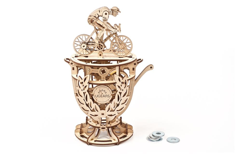 Ugears puzzle en bois 3D Cycliste automate