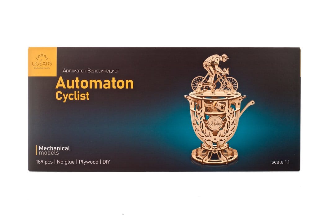 Ugears puzzle en bois 3D Cycliste automate