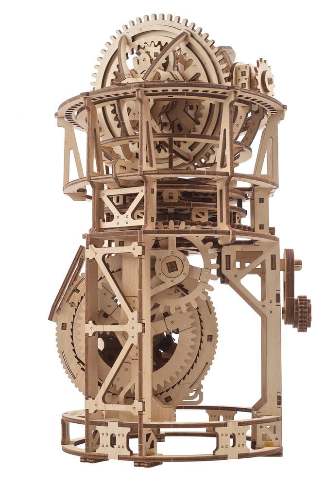 Ugears puzzle en bois 3D Horloge de table Skywatcher Tourbillon
