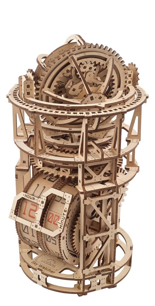 Ugears maquette en bois Horloge de table Skywatcher Tourbillon