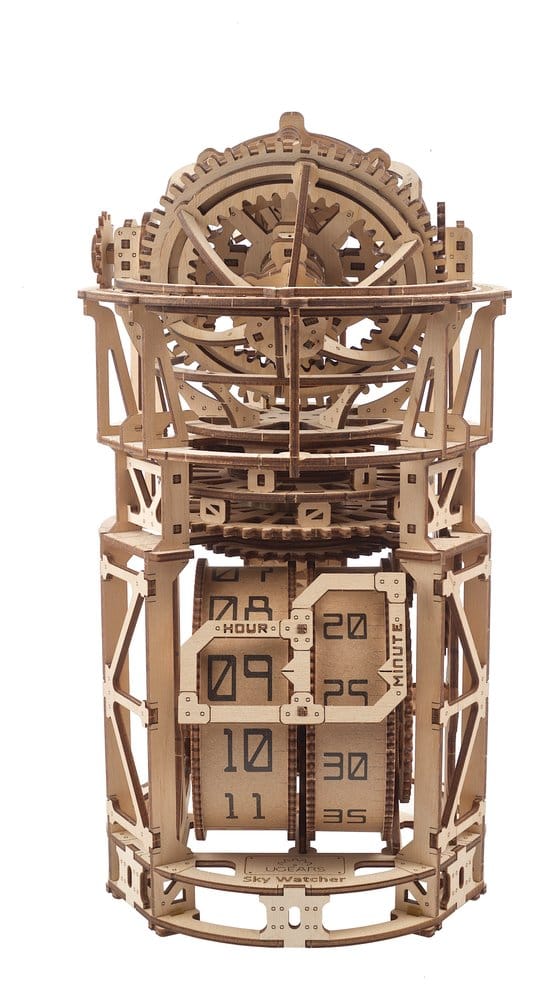 Ugears maquette en bois Horloge de table Skywatcher Tourbillon