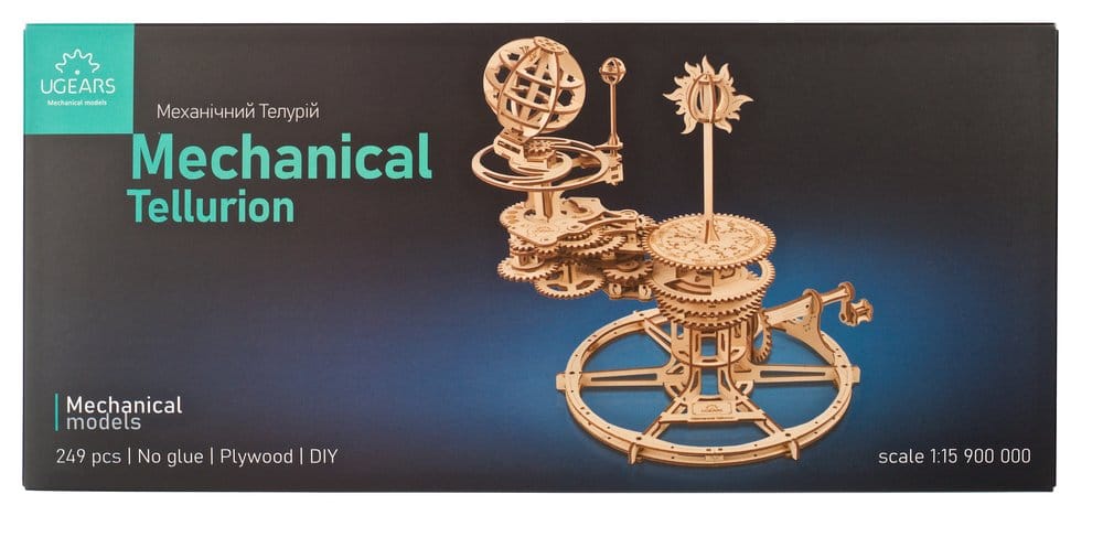Ugears maquette en bois Tellurion mécanique