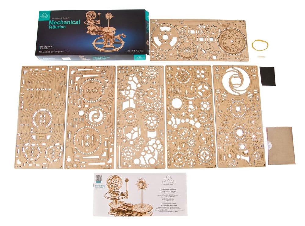 Ugears maquette en bois Tellurion mécanique