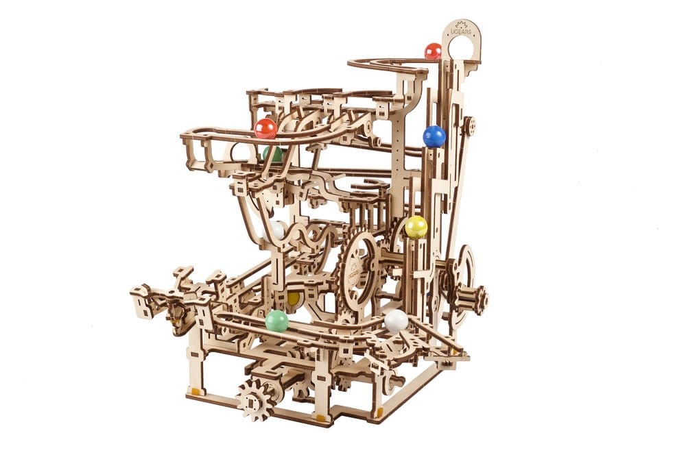 Ugears maquette en bois Parcours à Billes avec gradins
