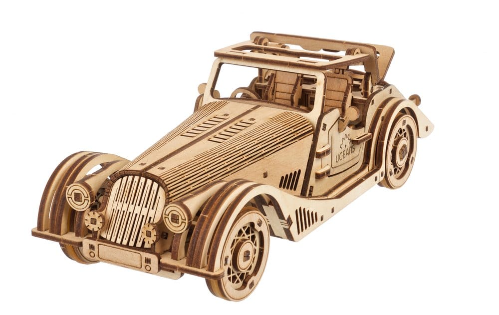 Ugears maquette en bois Voiture de sport souris rapide