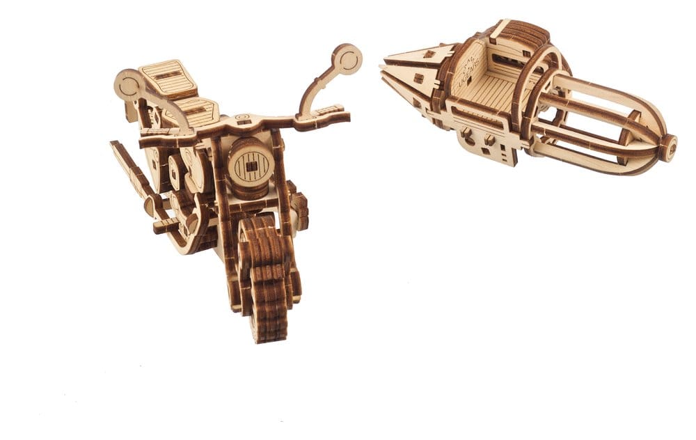 Harry Potter puzzle en bois 3D Moto volante de Hagrid