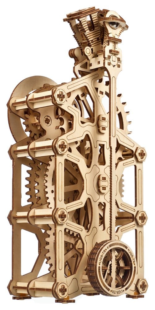 Ugears puzzle en bois 3D Horloge à moteur