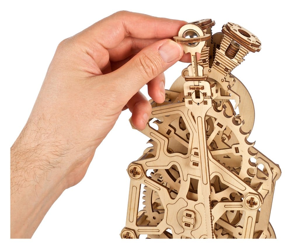 Ugears puzzle en bois 3D Horloge à moteur