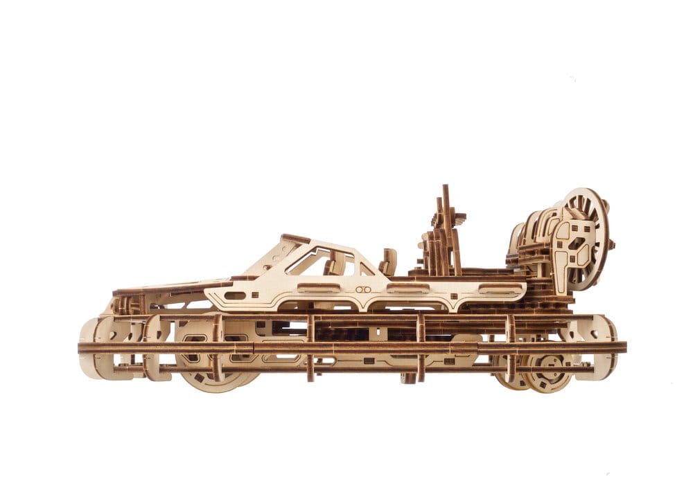 Ugears puzzle en bois 3D Aéroglisseur de Sauvetage