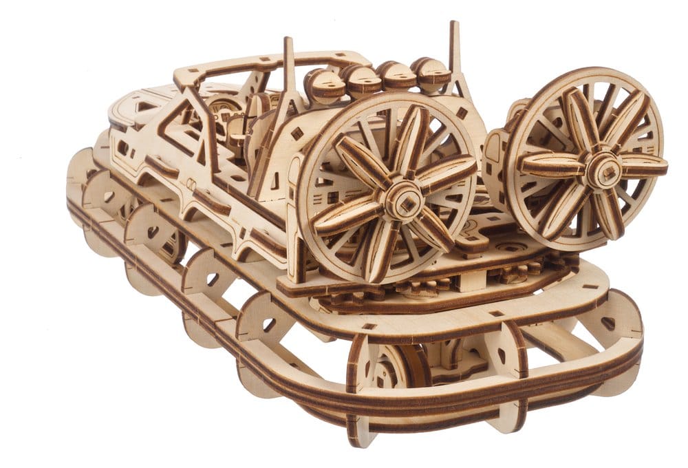 Ugears puzzle en bois 3D Aéroglisseur de Sauvetage