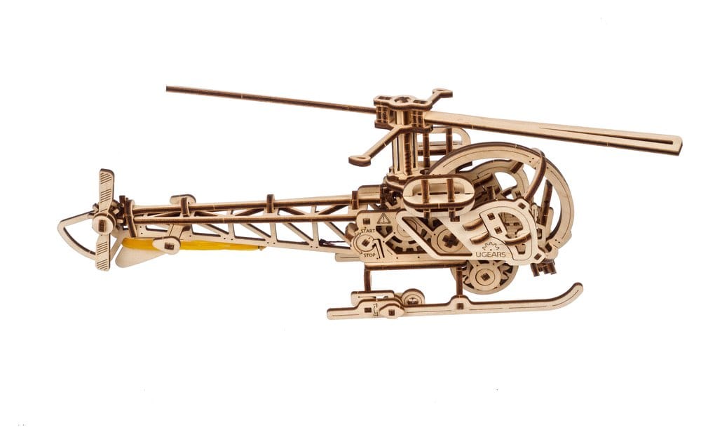 Ugears maquette en bois Mini-hélicoptère